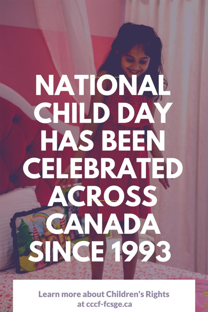 National Child's Day is November 20th