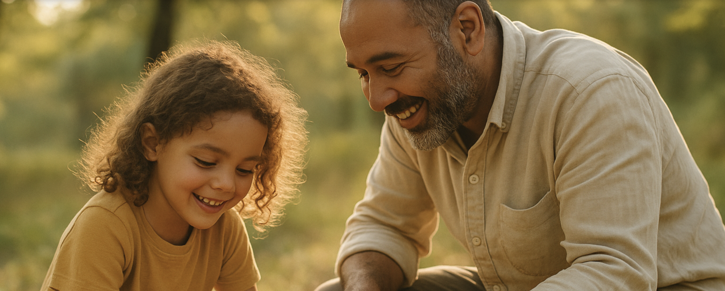 Child and caregiver