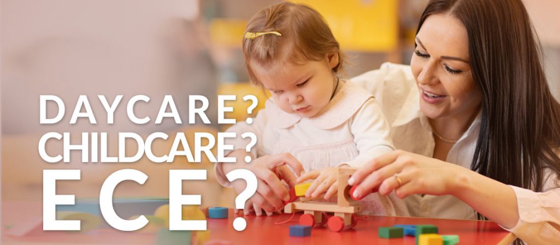 Child care vs daycare.